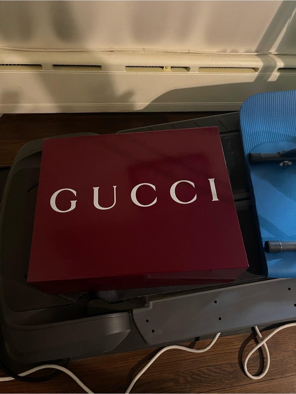 Gucci Dark Red Logo Gift Box